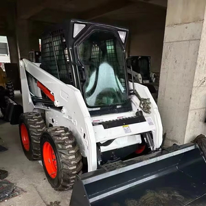 รถตักล้อยางขนาดเล็กมือสองคุณภาพดี รุ่น S300 S185 S450 Jcb รถขุดแบคโฮ รถตักล้อยางขนาดเล็กสำหรับขาย - Product Image 1