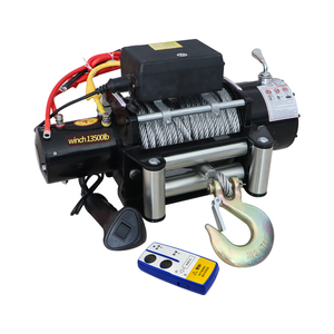 Auto Elektrische Lier Draagbare 12V Elektrische Lier 13500Lbs 12000Lbs Met Roestvrij Staal - Product Image 5