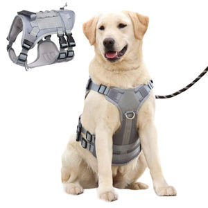 Logotipo personalizado respirável cão tático <span class=keywords><strong>Harness</strong></span> <span class=keywords><strong>Vest</strong></span> com reflexivo não puxar recurso Pet acessórios - Product Image 1
