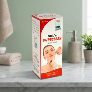 Loción SBL Wipe Clear para el Acné, Solución Homeopática Orgánica Nutritiva para Granos Corporales y Piel Grasa, 30 ml - Product Image 2