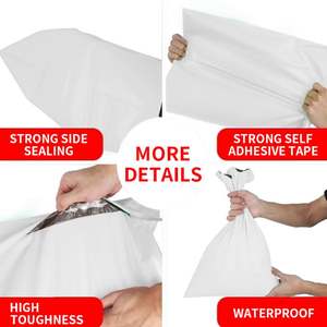 Sobres de Polietileno Biodegradables Ecológicos con Logotipo Personalizado Impreso, 500 Unidades, Envío Exprés, Sobres de Polietileno Lisos para Envíos Postales - Product Image 2