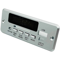 5V 12V sans fil BT Module de décodage 3.5mm Aux mode musique lecteur Mp3 décodeur carte enregistrement d'appel haut-parleur de voiture
