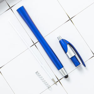 2-इन-1 कस्टम स्मार्ट स्टाइलस बॉलपॉइंट पेन विज्ञापन प्रचार टचस्क्रीन एक्सेसरी 1.0 मिमी प्लास्टिक लेखन लोगो के साथ - Product Image 5