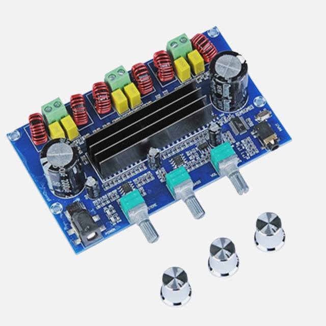 WFH/OLT) TPA3116 D2 Digital Power Amplifier Board 2.1Channel Stereo Class D 5.0 Audio Receiver Amplifiers for AUX