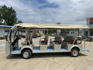 Autobús Turístico Eléctrico de Alto Rendimiento con Batería de Plomo-Ácido, 10 Asientos, Motor de 4KW y Capacidad de Subida del 25% - Product Image 2