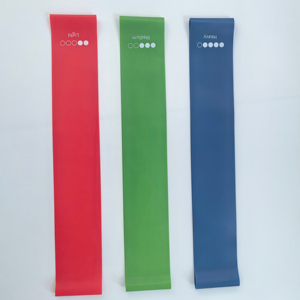 Kháng đàn hồi tập thể dục ban nhạc thiết lập 3 cho phục hồi vật lý trị liệu Yoga Pilates tập thể dục sức mạnh đào tạo kéo dài tập luyện - Product Image 4