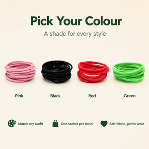 Bracelet anti-poux élastique solide pour filles, non toxique, aux huiles essentielles végétales, accessoires pour cheveux colorés - Product Image 3