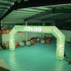 Arco Inflable Publicitario Personalizado, Portátil, Impermeable, Resistente, de Primera Calidad, Fácil de Instalar, Impresión Digital, Eléctrico - Product Image 6