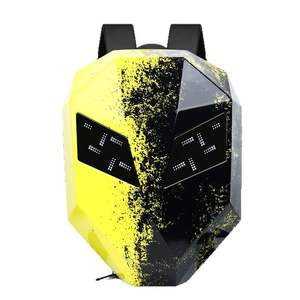 Sac à dos de moto à coque rigide de grande capacité, LED Devil Eye, imperméable, sac à dos pour casque de moto - Product Image 5