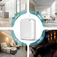 Diffuseur d'huiles essentielles électrique Smart Hotel Collection 400 ml, technologie d'air froid sans eau, contrôlé par application, purificateur d'air en plastique, garantie 1 an