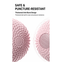 Ballon de yoga Macyo avec picots de massage, antidérapant, texturé, pour Pilates, pour femmes, entraînement de fitness à domicile, équilibre et renforcement du tronc