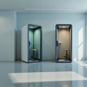 Cabine de bureau facile à installer, isolation acoustique, multifonctionnelle, durable, flexible, pour réunion privée - Product Image 6