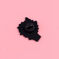 Pin Logam Grosir Motif Kartun Kucing & Ikan, Bros Kreatif Cetak UV Logam, Pin Pasangan Hewan untuk Pakaian, Tas & Ransel