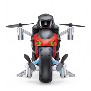 Nuevos Juguetes de Radiocontrol, Vuelco de 360 Grados, Aeronave de Cuatro Ejes, Anfibio Tierra-Aire, Motocicleta Acrobática RC 2.4G - Product Image 2