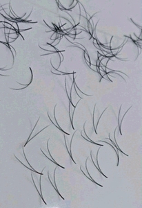 Élégance cils personnalisés préfabriqués 2D extensions de cils individuels professionnel noir 0.15mm application facile modèle boîte d'emballage OEM - Product Image 5