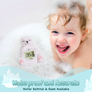 Thermomètre de <span class=keywords><strong>bain</strong></span> ours polaire blanc flottant mignon et écologique, le plus vendu en gros pour enfants - Product Image 5