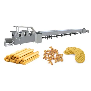 Petite machine à biscuits mous entièrement automatique de haute qualité ligne de production de biscuits prix/machine à biscuits