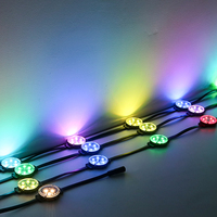 Guirlande lumineuse LED magique SHIJI RGBW pleine couleur pour façade de bâtiment, étanche, diamètre 50 mm, extérieur, IP67, DC24V, UCS2904