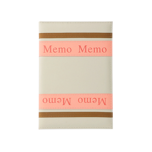 Carnet de notes A5 2027, nouvelle arrivée, marron et rayé, reliure cousue, couverture imprimée avec motif color-block, pour la prise de notes quotidiennes et comme cadeau - Product Image 2