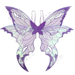 Novedad 2026: Alas <span class=keywords><strong>de</strong></span> Mariposa <span class=keywords><strong>de</strong></span> Hada con Ojales para Disfraz COS <span class=keywords><strong>de</strong></span> Fiesta, Diseño <span class=keywords><strong>Original</strong></span> Transfronterizo, Material <span class=keywords><strong>de</strong></span> Poliéster - Product Image 5