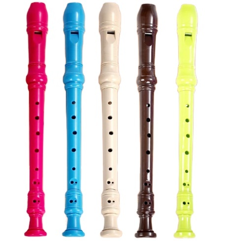 8 Holes ABS German Colorful  Recorder