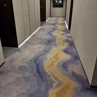 Tapis d'hôtel Axminster pour avions, trains de bateaux de croisière de luxe et chambres de croisière d'hôtel haut de gamme