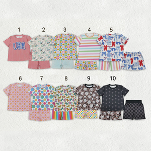 Conjunto de Ropa Casual Ecológica para Bebés y Niñas Pequeñas, Blusa sin Mangas con Estampado a Cuadros, Pantalones Cortos con Cordón, Trajes de Verano - Product Image 6