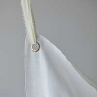 Bannière de bienvenue personnalisée pour mariage, bannière en tissu de lin sur mesure avec ruban pour cérémonie en extérieur, réception de mariage, décoration de fête