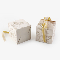 Prix d'usine Vente en gros Papier d'impression recyclé de luxe Carte Emballage personnalisé Boîte d'emballage cadeau avec ruban