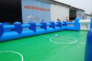 EASYFUN Équipement <span class=keywords><strong>de</strong></span> football <span class=keywords><strong>Cage</strong></span> <span class=keywords><strong>de</strong></span> panna gonflable Terrain <span class=keywords><strong>de</strong></span> football pour enfants - Product Image 5