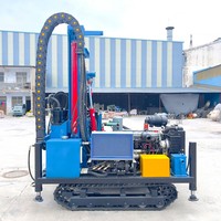 Foreuse de puits d'eau professionnelle 300m, machine de forage de puits d'eau, machine de forage de trous d'eau à vendre, livraison rapide