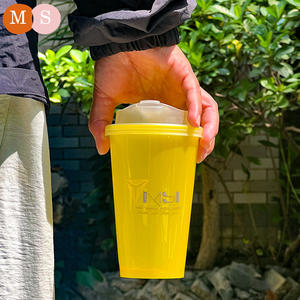 Fabrieksgemaakte grappige sapbekers, wegwerp transparante bekers, op maat gemaakte bubble tea bekers, ondersteunt aangepaste logo-druk, <span class=keywords><strong>plastic</strong></span> drinkbekers met logo - Product Image 4