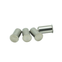 Goupille de positionnement dentée sur mesure en acier inoxydable et acier au carbone, diamètre et longueur personnalisés, usine OEM ODM