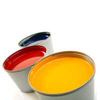 Peinture liquide acrylique automobile dorée la plus vendue, revêtement UV en spray pour voitures