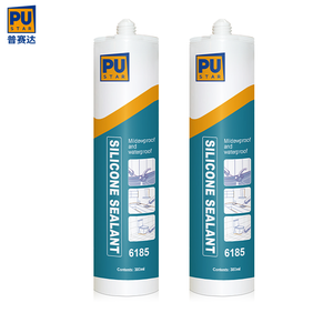 Sigillante Siliconico Neutro Trasparente Ecologico Senza Primer per Incollaggio Multi-Substrato 280ml/300ml Confezione per Telai di Porte in Vetro - Product Image 1