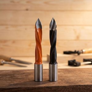 Woodworking Timber CNC Machinery Brazed Carbide Tip High Quality Workshop Forstner V Through Blind <b>Drill</b> <b>Bits</b> - Product Image 1