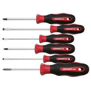GEDORE Red R38002106 Jeu de tournevis 2C-PZ SL 6 pièces - Product Image 1