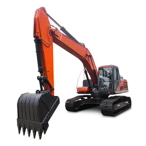 Crawler Bucket Digger Earthmoving Engineering Hook Mini Tractor Excavator Towable Backhoe Crawler Excavator