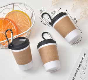 Porte-sacs à déjections pour animaux de compagnie en cuir écologique personnalisé, luxueux, portable, pour l'extérieur, avec un design durable et imperméable - Product Image 3