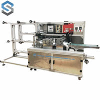 Machine de fabrication de serviettes hygiéniques à ultrasons à faible coût, fabriquée en Chine, pour la production de serviettes hygiéniques avec composants essentiels PLC et moteur