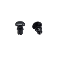 Nouveaux rivets à pression en nylon noir, clips de fixation pour pare-chocs de voiture, clips pour panneaux de porte, pare-chocs, garde-boue, certifiés ROHS