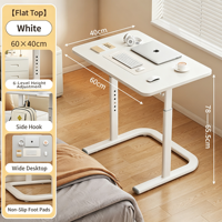 Bureau d'étude pour enfants en bois, portable, durable, réglable, ergonomique et écologique - Bureau multifonctionnel pour canapé, gain de place
