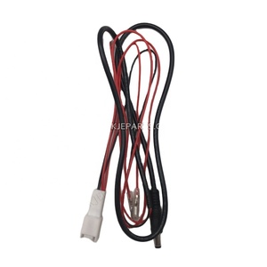 Auto 2Pin adaptor laki-laki ke Perempuan disesuaikan kabel ekstensi lengkap tali kabel untuk mobil - Product Image 2