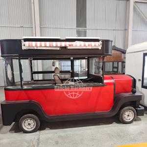 Tricycle personnalisé, chariot de nourriture mobile, camion de crème glacée, pizza, pâtes, camion électrique Tuk Tuk Ape 50, camion de nourriture à vendre - Product Image 6