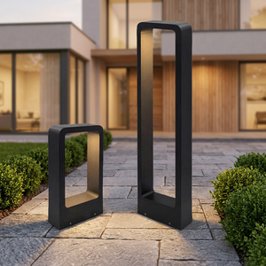 Lámpara de Jardín para Exteriores, Farola de Calle, Columna de Paisaje, IP65, Aluminio, LED Eléctrico, Impermeable, Moderna, Sencilla, para Parque - Product Image 6