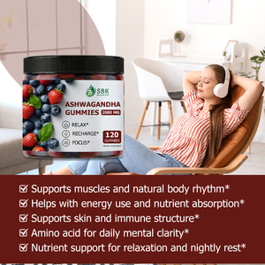 Gummies Apaisantes et Stimulantes d'Humeur du Fabricant : Complément Herbal au Magnésium et à l'Ashwagandha - Product Image 3