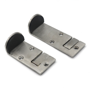 <span class=keywords><strong>Fermaporta</strong></span> Moderno in Acciaio Inox per Uso Intensivo con Ammortizzatore in Gomma - Product Image 3