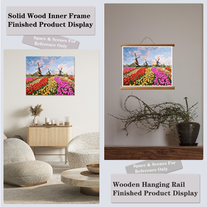 Paint by Number for Adults Kits Countryside Landscape Modern <b>Picture</b> Coloring by Numbers for Diy Gift Home Wall Decor - Product Image 6