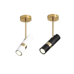 <span class=keywords><strong>Lampadario</strong></span> a sospensione LED in ferro dorato, stile scandinavo semplice e moderno, di lusso, con faretto orientabile, per comodino e soggiorno, piccolo, stile Normcore - Product Image 1