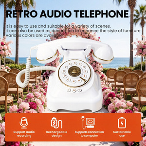 Libro <span class=keywords><strong>de</strong></span> Visitas para Boda con Teléfono Rotatorio Vintage |   Señalización para Jardines Costeros <span class=keywords><strong>de</strong></span> California |   Elegante Estación <span class=keywords><strong>de</strong></span> Mensajes Francesa para Recepción - Product Image 1